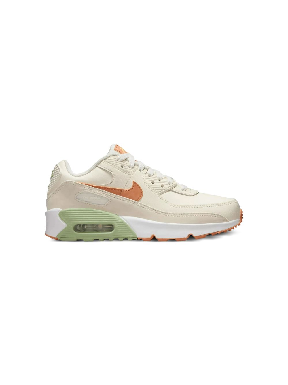 Nike Kids Air Max 90 "Pale Ivory Honeydew" sneakers