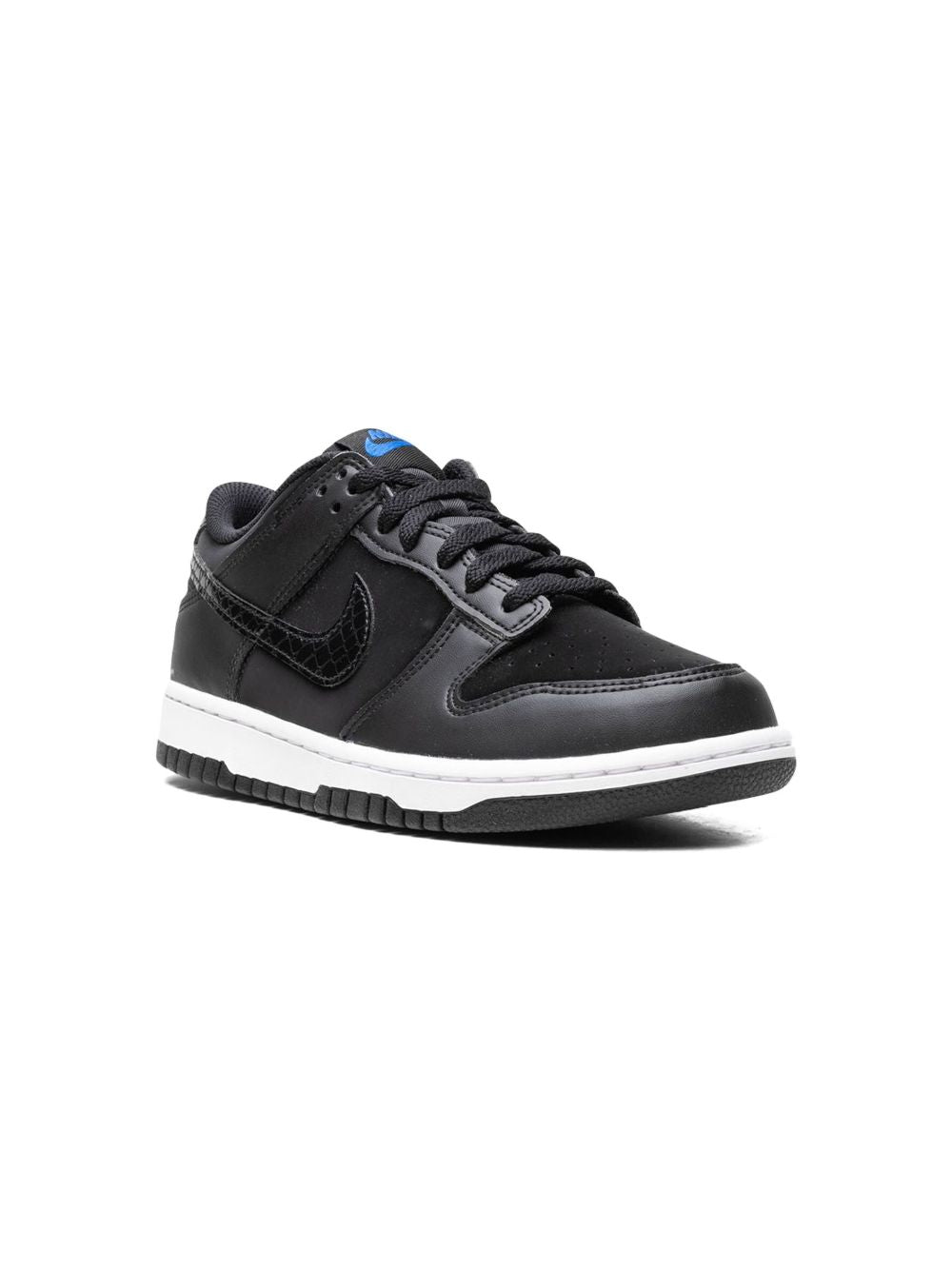 Nike Kids Dunk Low SE "Black Croc" sneakers