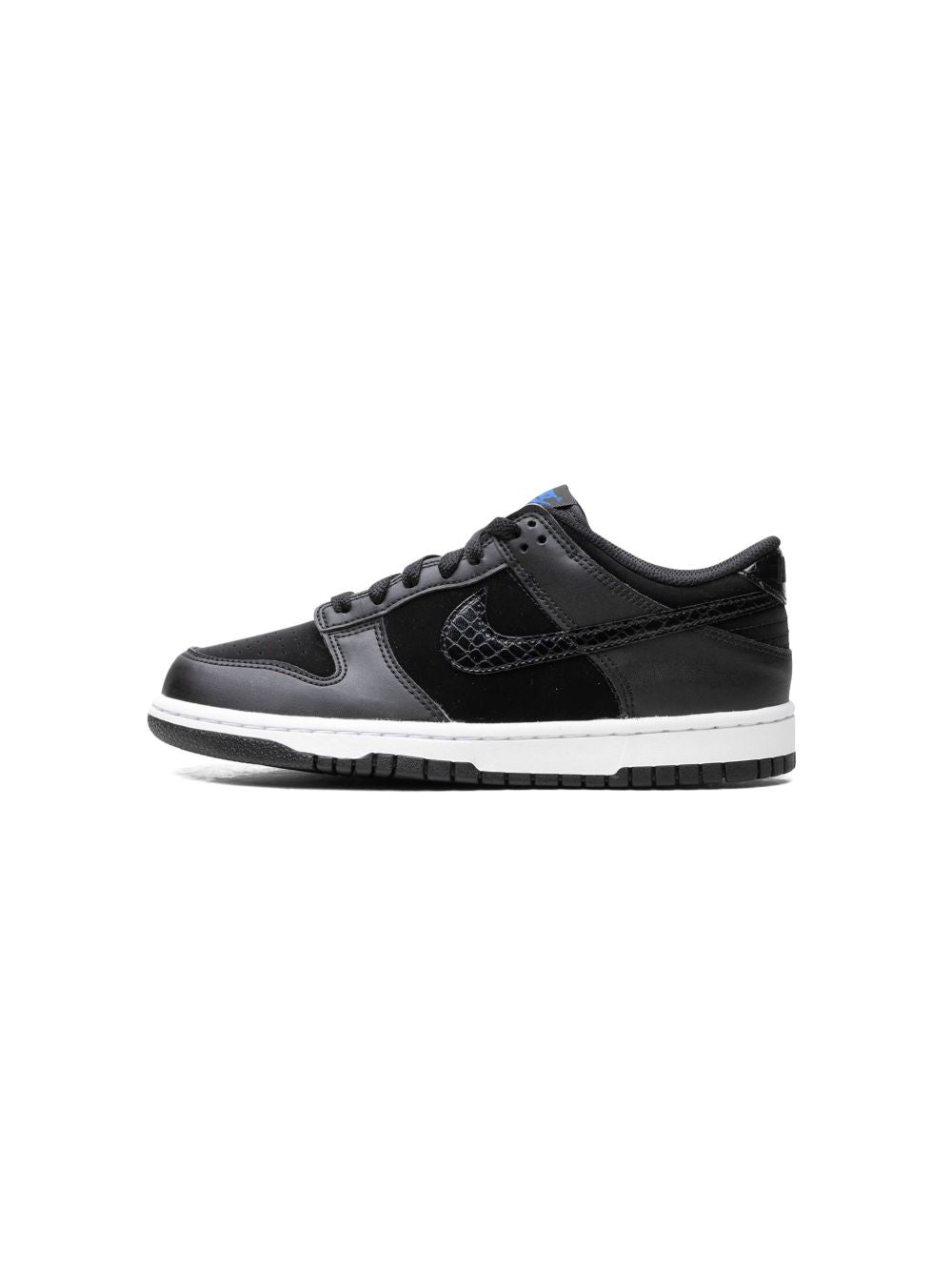 Nike Kids Dunk Low SE "Black Croc" sneakers