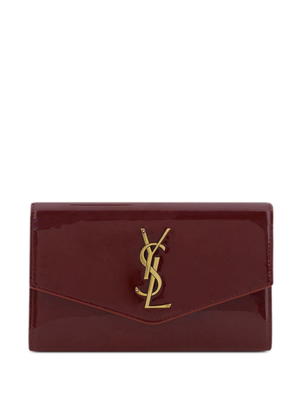 Saint Laurent Cassandre-logo envelope purse