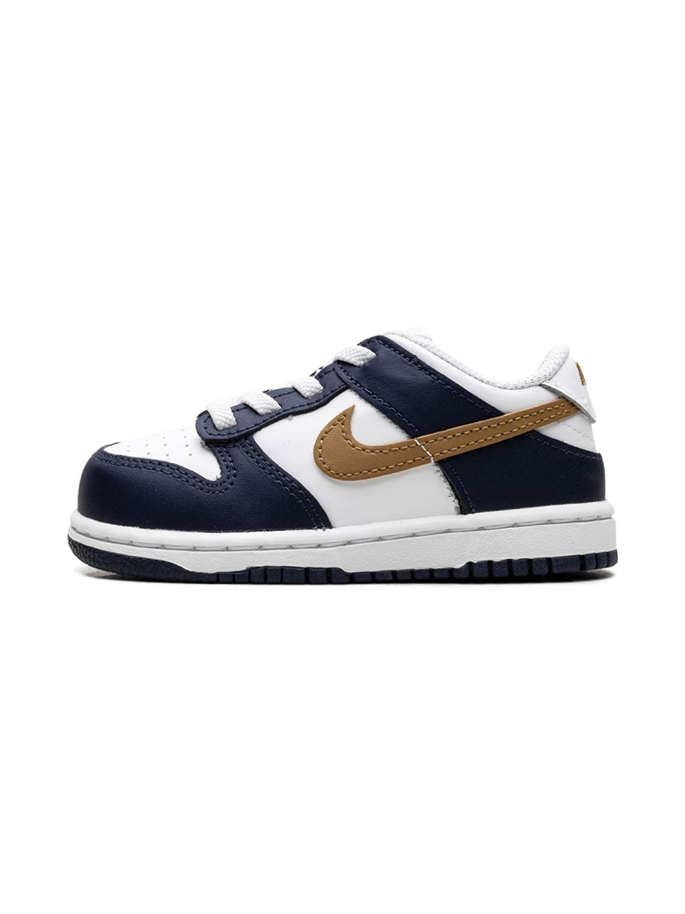 Baskets Nike Dunk Low pour enfants « Midnight Navy/Wheat » 