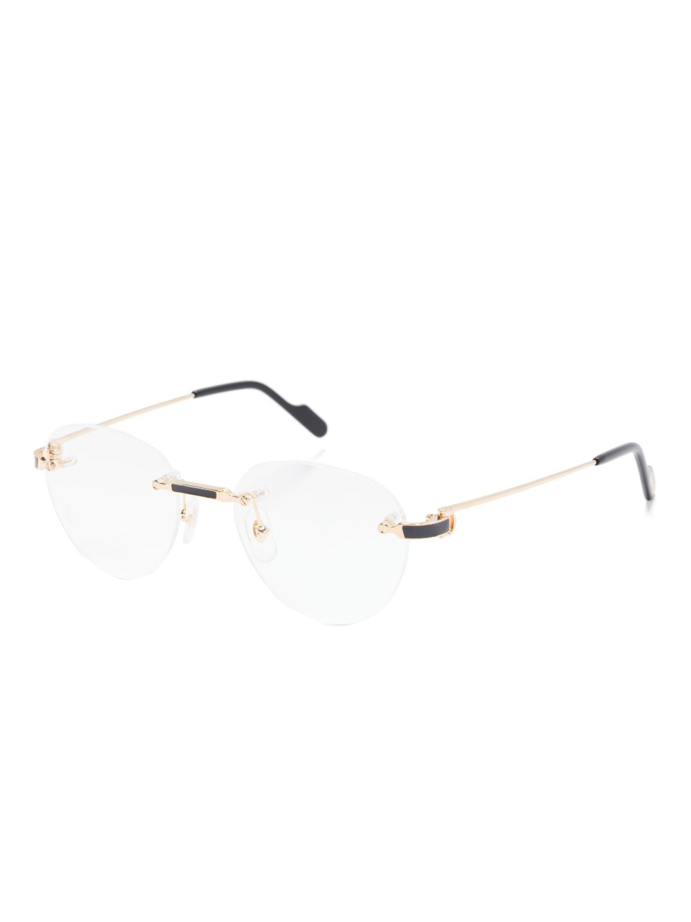 Cartier Eyewear rimless glasses