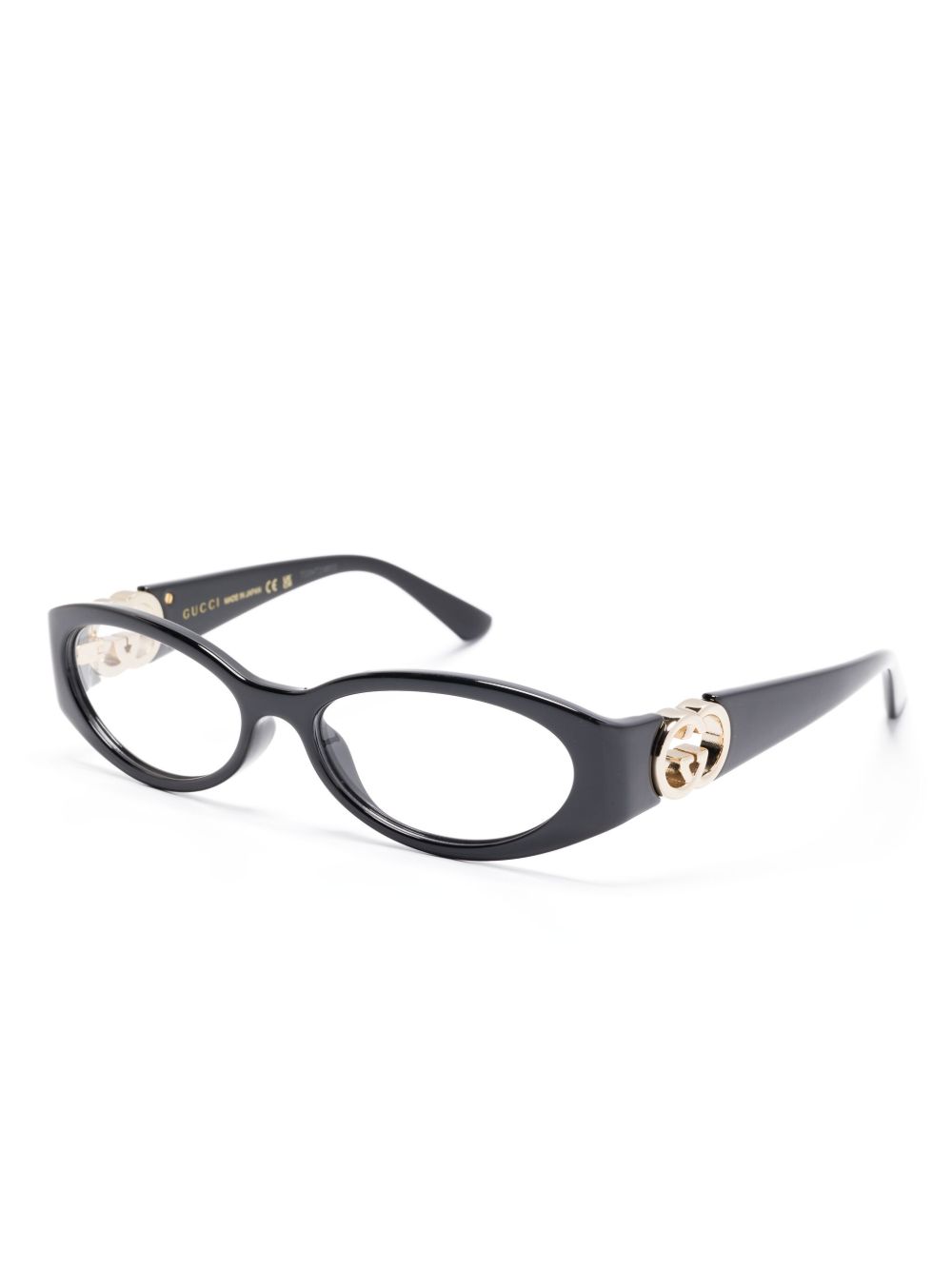 Lunettes de soleil à monture ovale Gucci Eyewear 