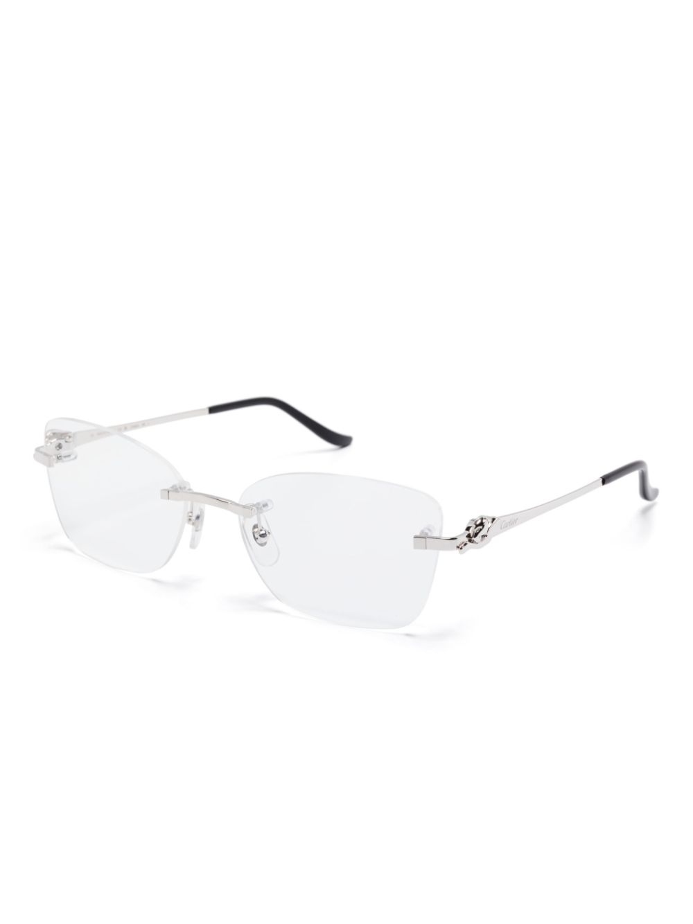 Cartier Eyewear rectangle-frame glasses