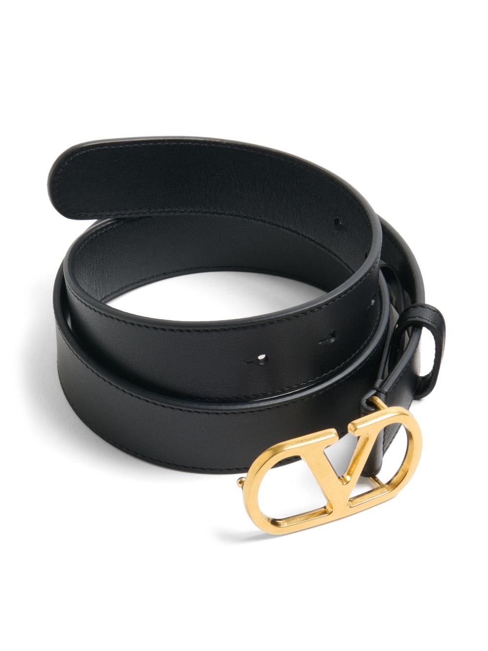 Valentino Garavani 30mm VLogo Signature leather belt