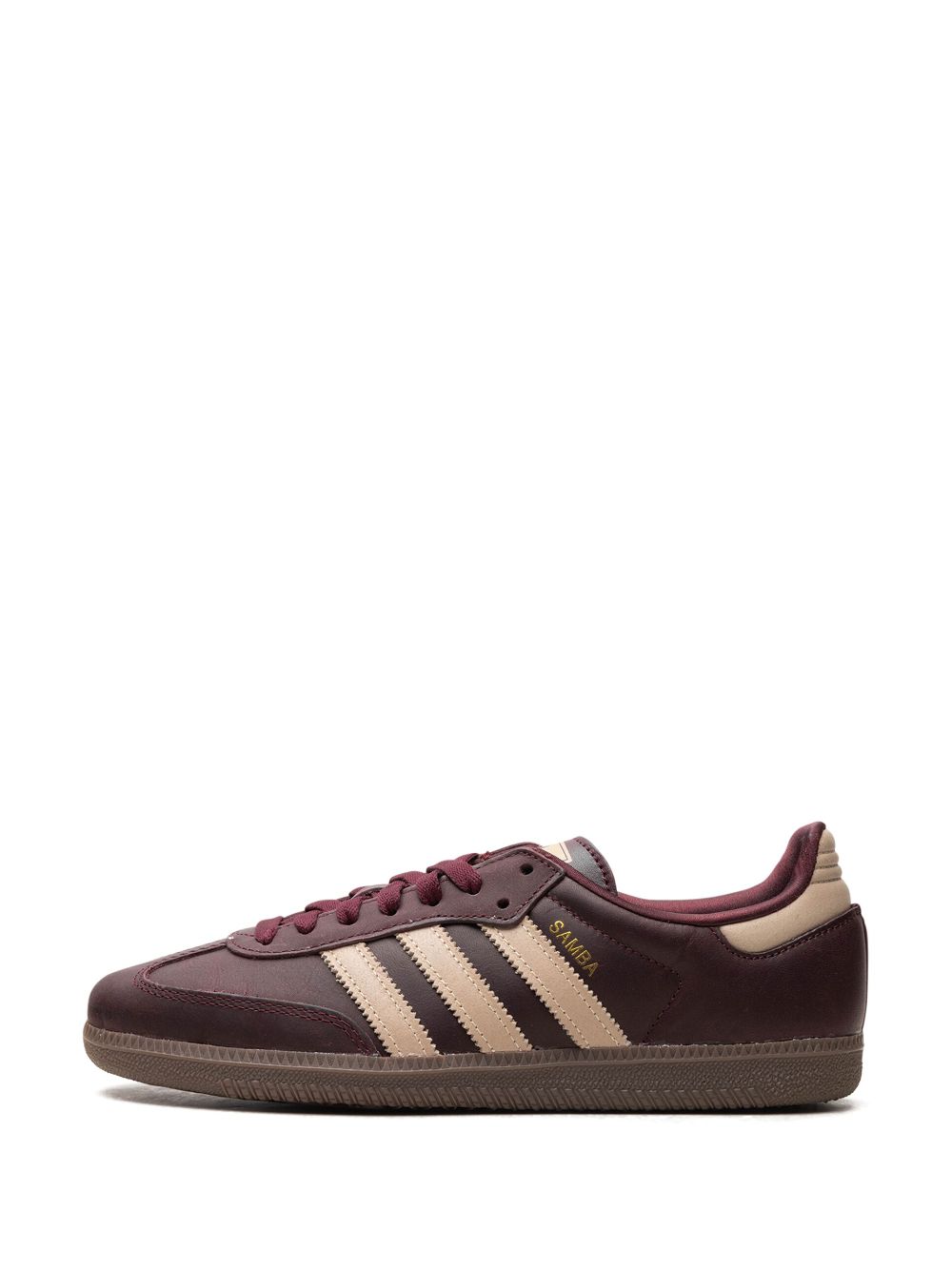 Samba OG "Maroon/Crystal Sand/Gold Metallic" sneakers