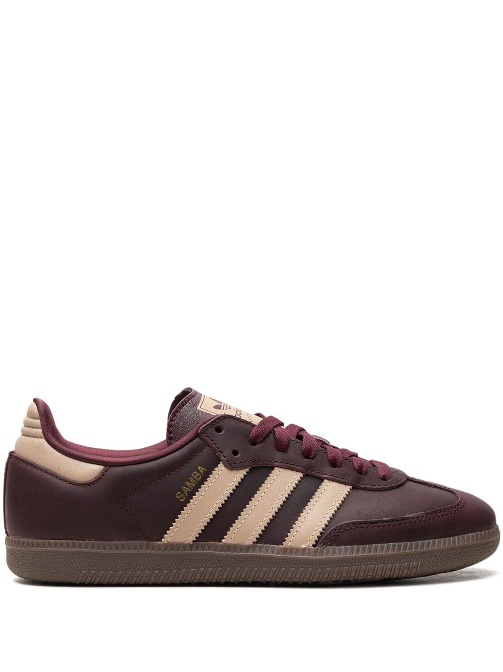 Samba OG "Maroon/Crystal Sand/Gold Metallic" sneakers