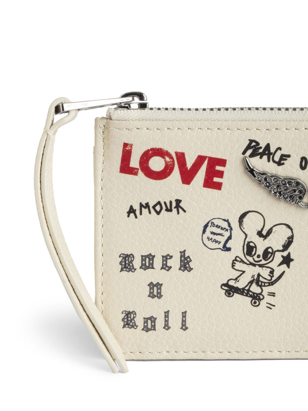 Zadig&Voltaire illustration-print wallet