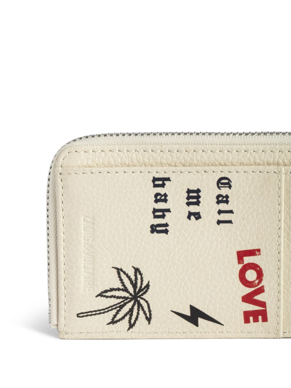 Zadig&Voltaire illustration-print wallet