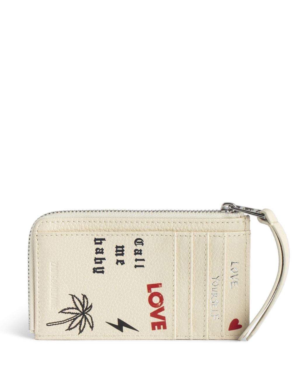 Zadig&Voltaire illustration-print wallet