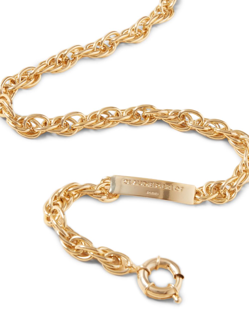 Claudie Pierlot chain-link belt