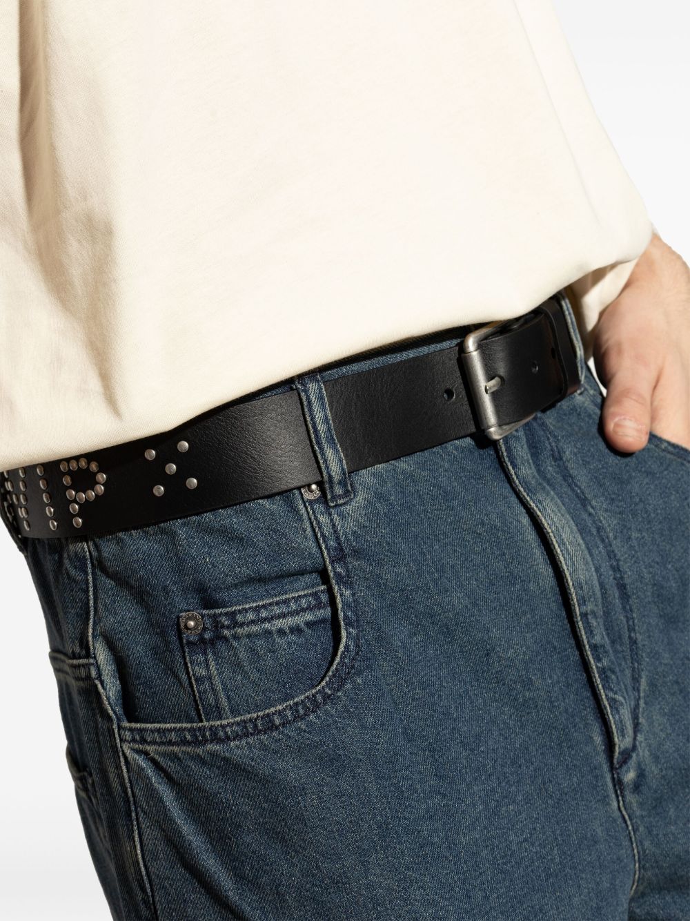 Carhartt WIP studded leather belt