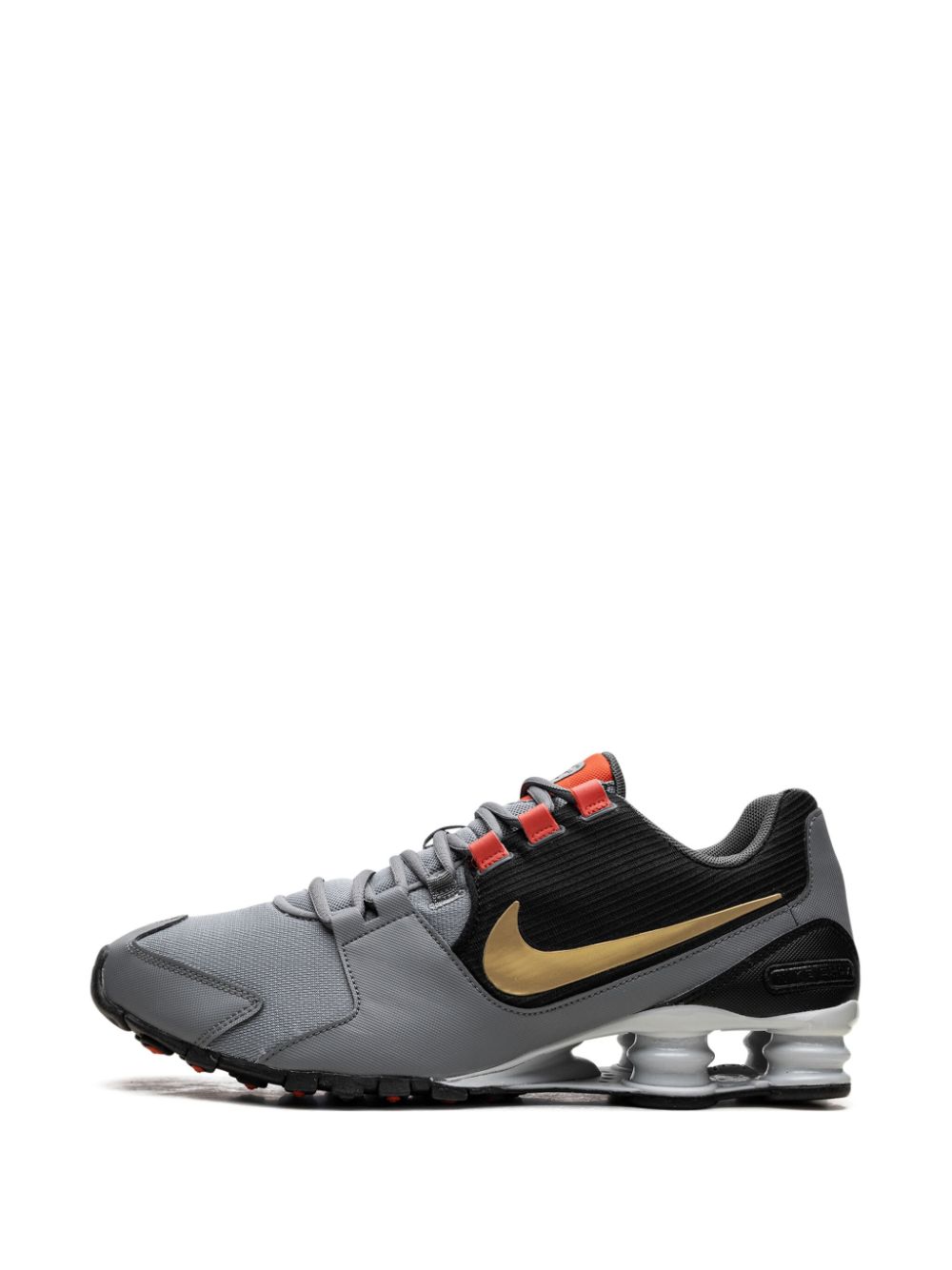 Nike Shox Avenue "Cool Grey/Metallic Gold" sneakers