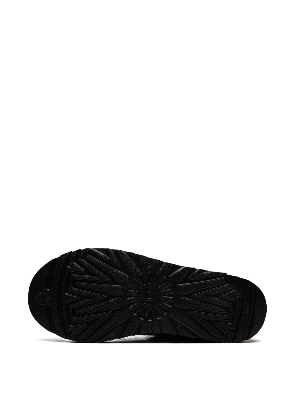 UGG Tasman Logo "Black/Samba Red" slippers