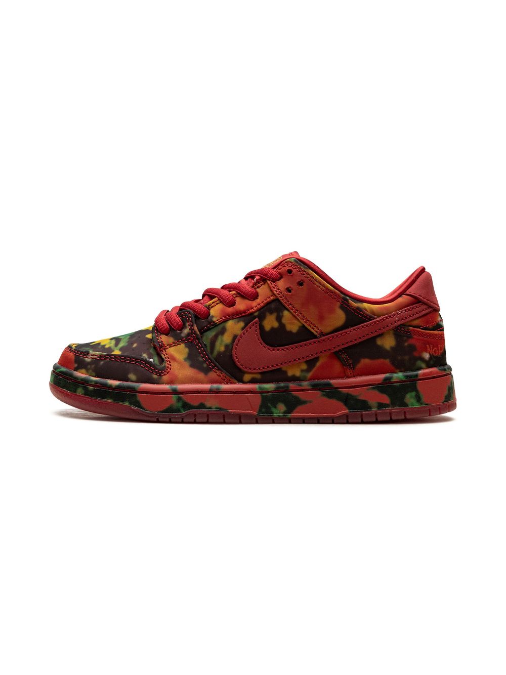 Nike Kids SB Dunk Low "The Wizard Of Oz - Varsity Red/University Gold" sneakers