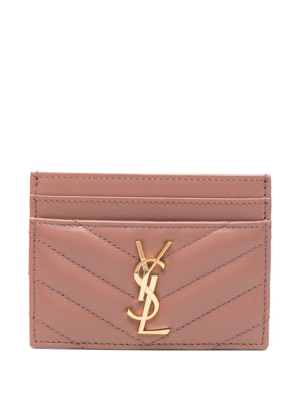 Saint Laurent Cassandre matelassé cardholder