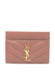 Saint Laurent Cassandre matelassé cardholder