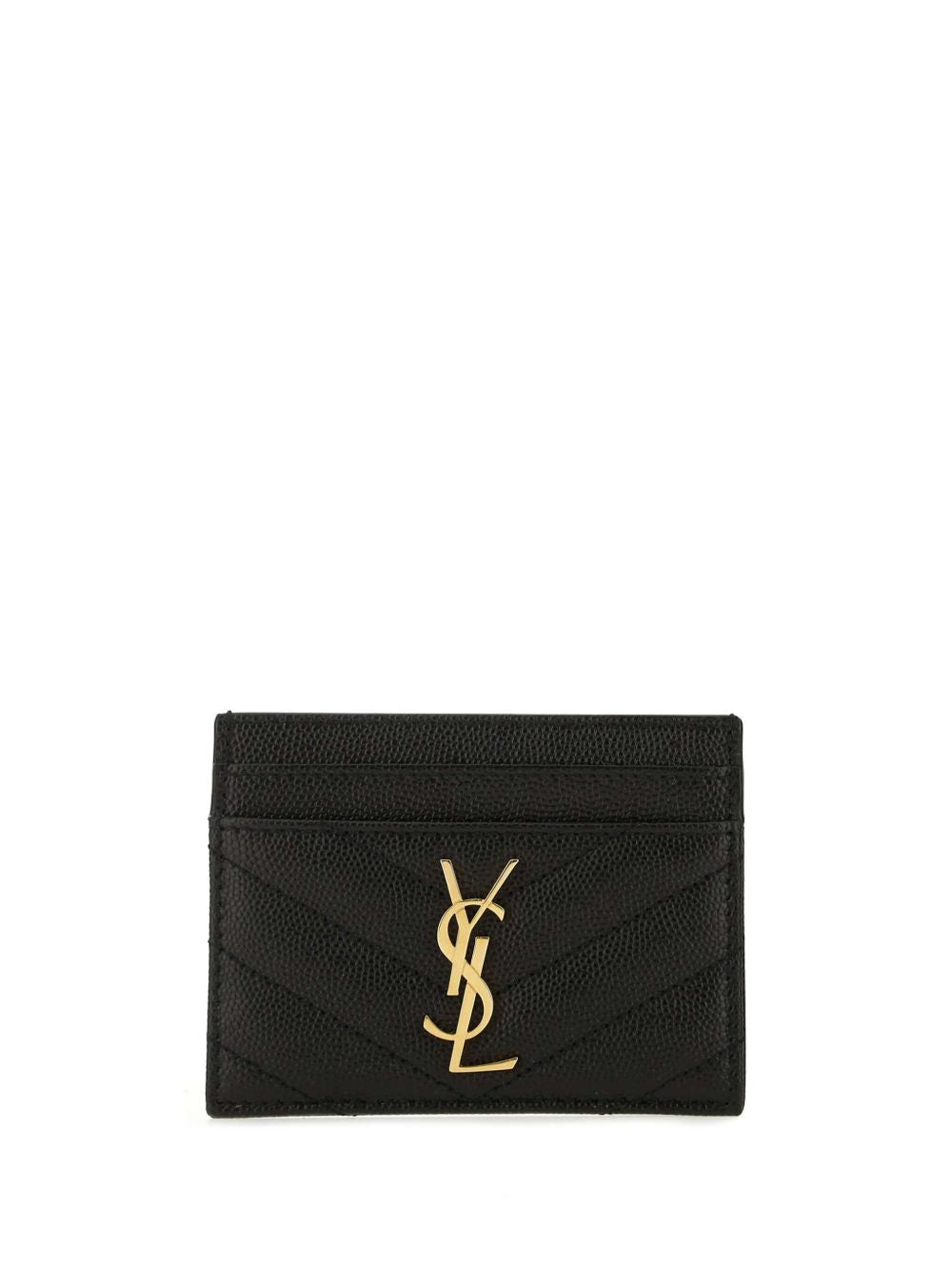 Porte-cartes matelassé Monogram Saint Laurent 