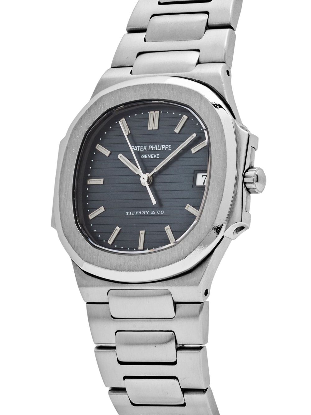 Patek Philippe Pre-Owned 2004 pre-owned Nautilus 3900/001 "Tiffany & Co." 32mm