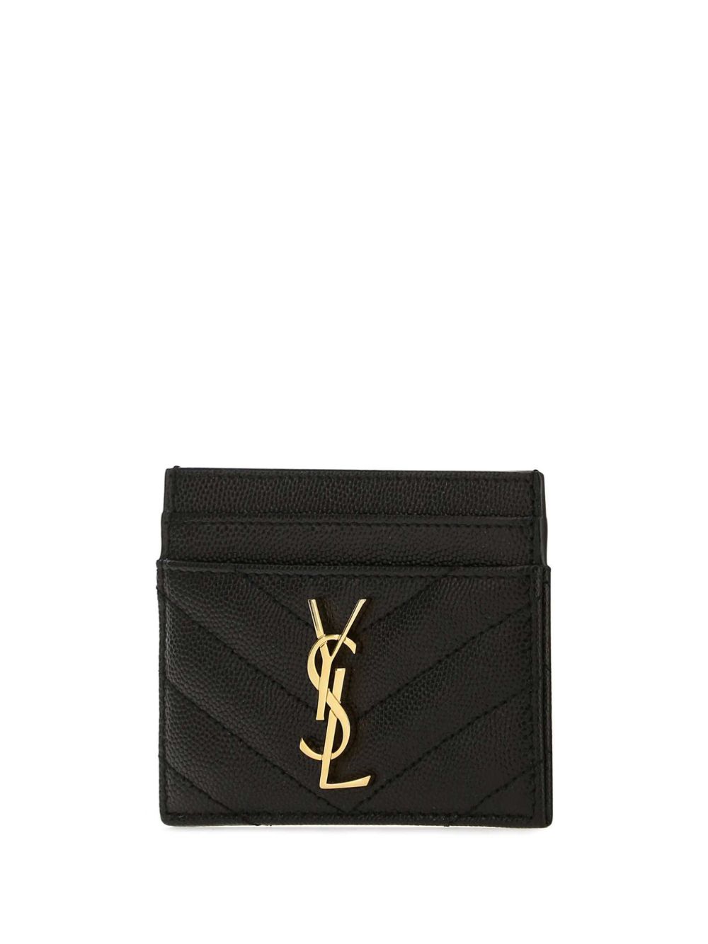 Porte-cartes matelassé Monogram Saint Laurent 